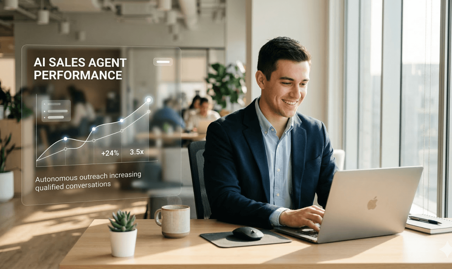 AI sales agent for cold email